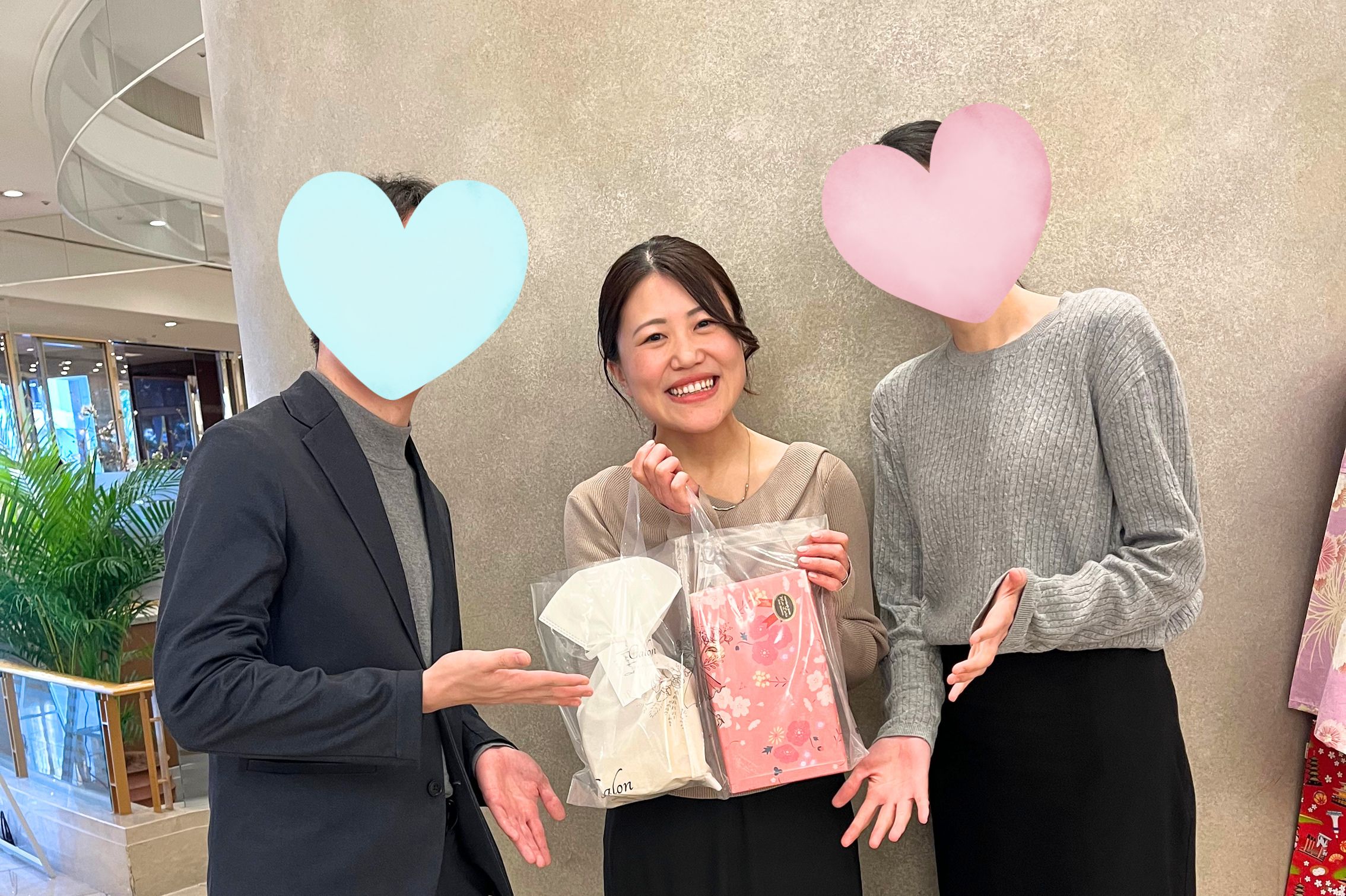 ご成婚退会時のお祝いの様子|ウェルフィット結婚相談所